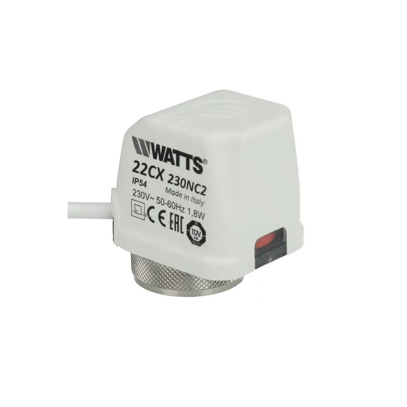 Watts Manifold Actuator – Zone Control for Underfloor Heating Manifolds