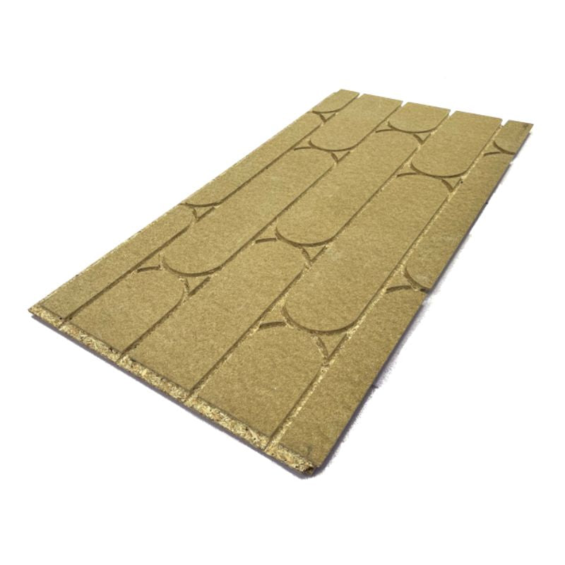 HeatBoard ONE MAX – 2400x600mm – all in one 22mm Grooved Chipboard Panel