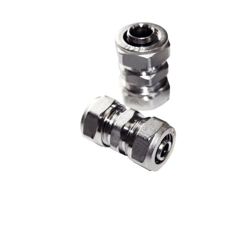 12 or 16mm Equal Straight Compression Fit Connector - Repair Coupling