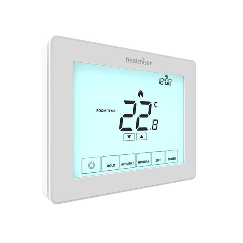 Heatmiser Touch V2 – Touchscreen Programmable Thermostat