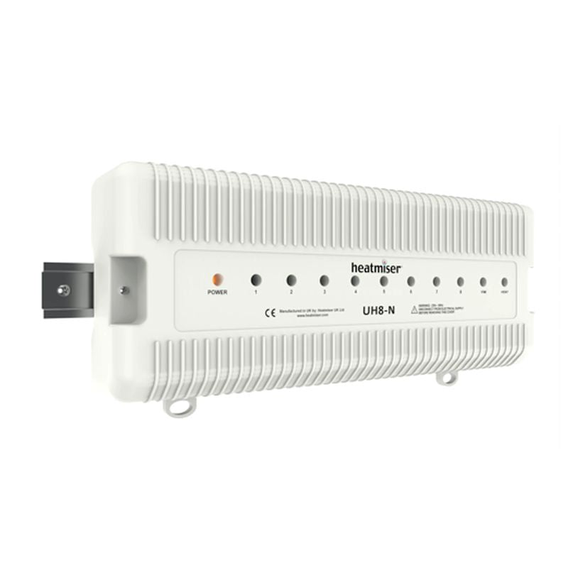 Heatmiser UH8-N – Zone 12V Wiring Centre for UFH Control