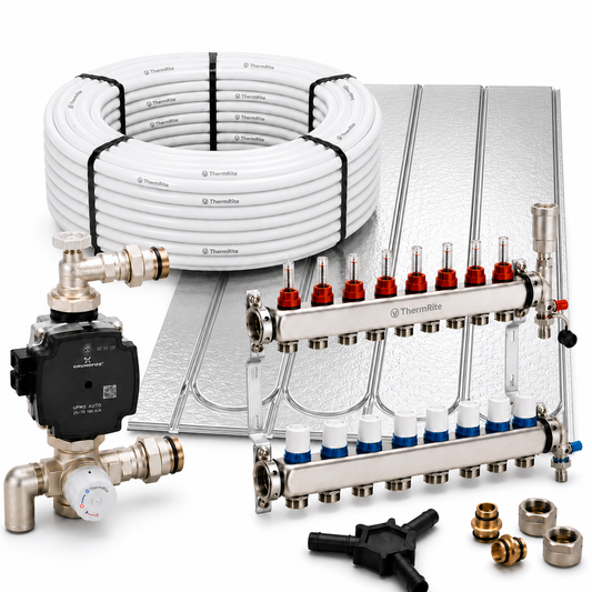 30m² ThermRite PRO Low Profile Overlay Underfloor Heating Kit
