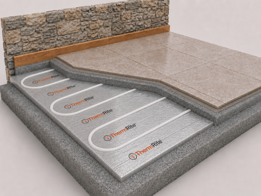 20m² ThermRite PRO Low Profile Overlay Underfloor Heating Kit